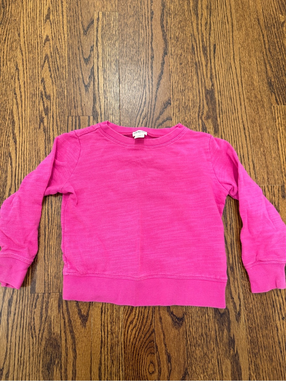 J. Crew Factory Kids Hot Pink Crewneck Sweatshirt